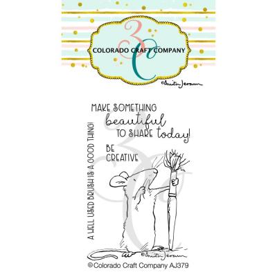 Colorado Craft Company By Anita Jeram Clear Stamps - Be Creative